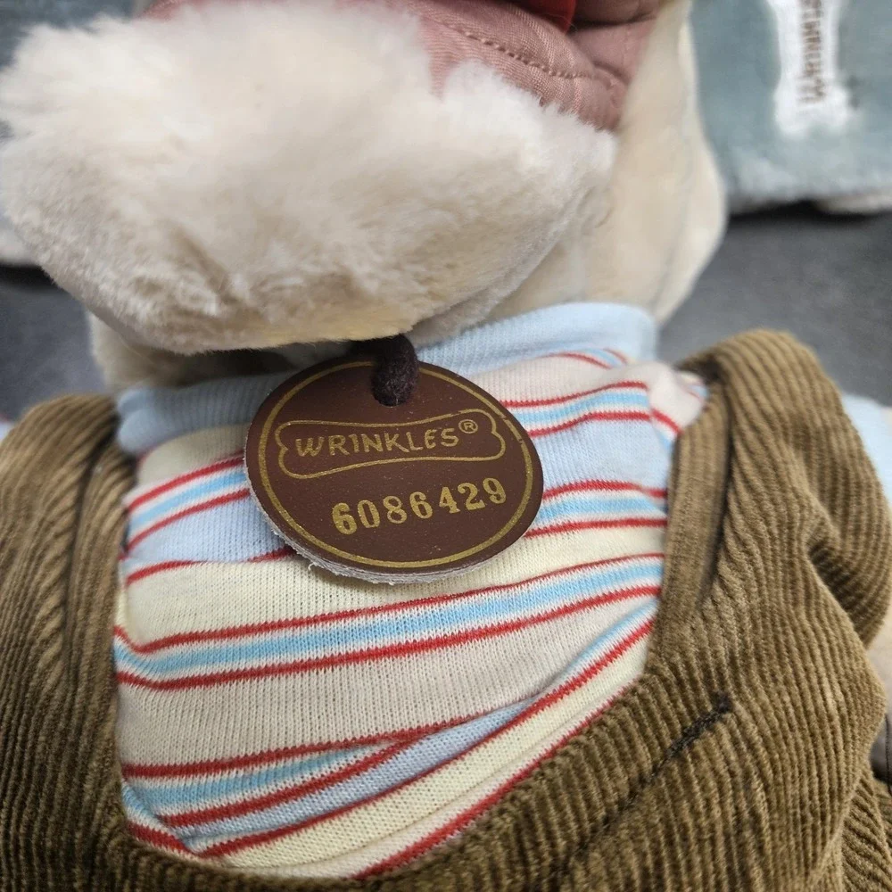 Vintage GANZ‎ Wrinkles Plush Dog Puppet 16